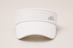 Ivory visor, front view